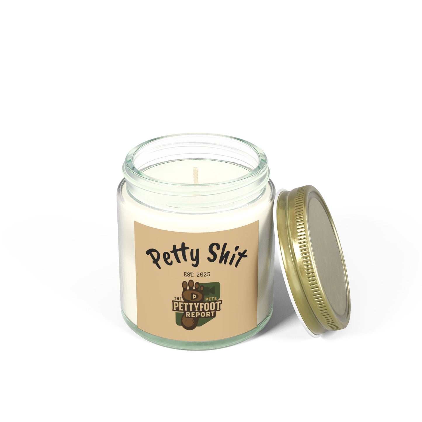 Petty Shit Scented Candle - Fun Coconut Apricot Wax Candle for Home, Best Gift for Housewarming, Birthdays, Relaxation, Cozy Nights, [...]