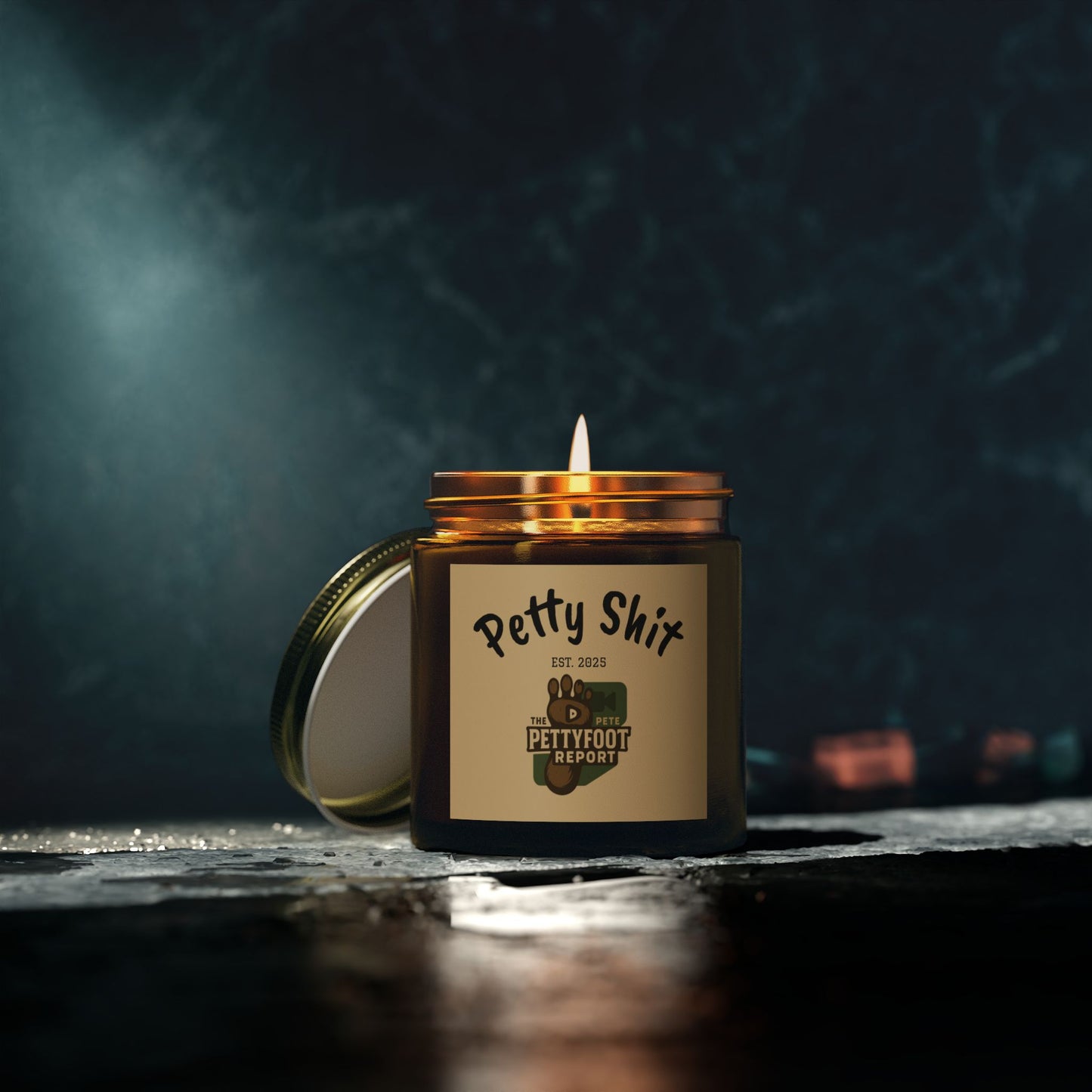 Petty Shit Scented Candle - Fun Coconut Apricot Wax Candle for Home, Best Gift for Housewarming, Birthdays, Relaxation, Cozy Nights, [...]